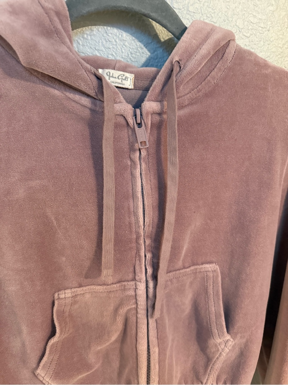 John Galt Textured Full-Zip Hoodie - XS